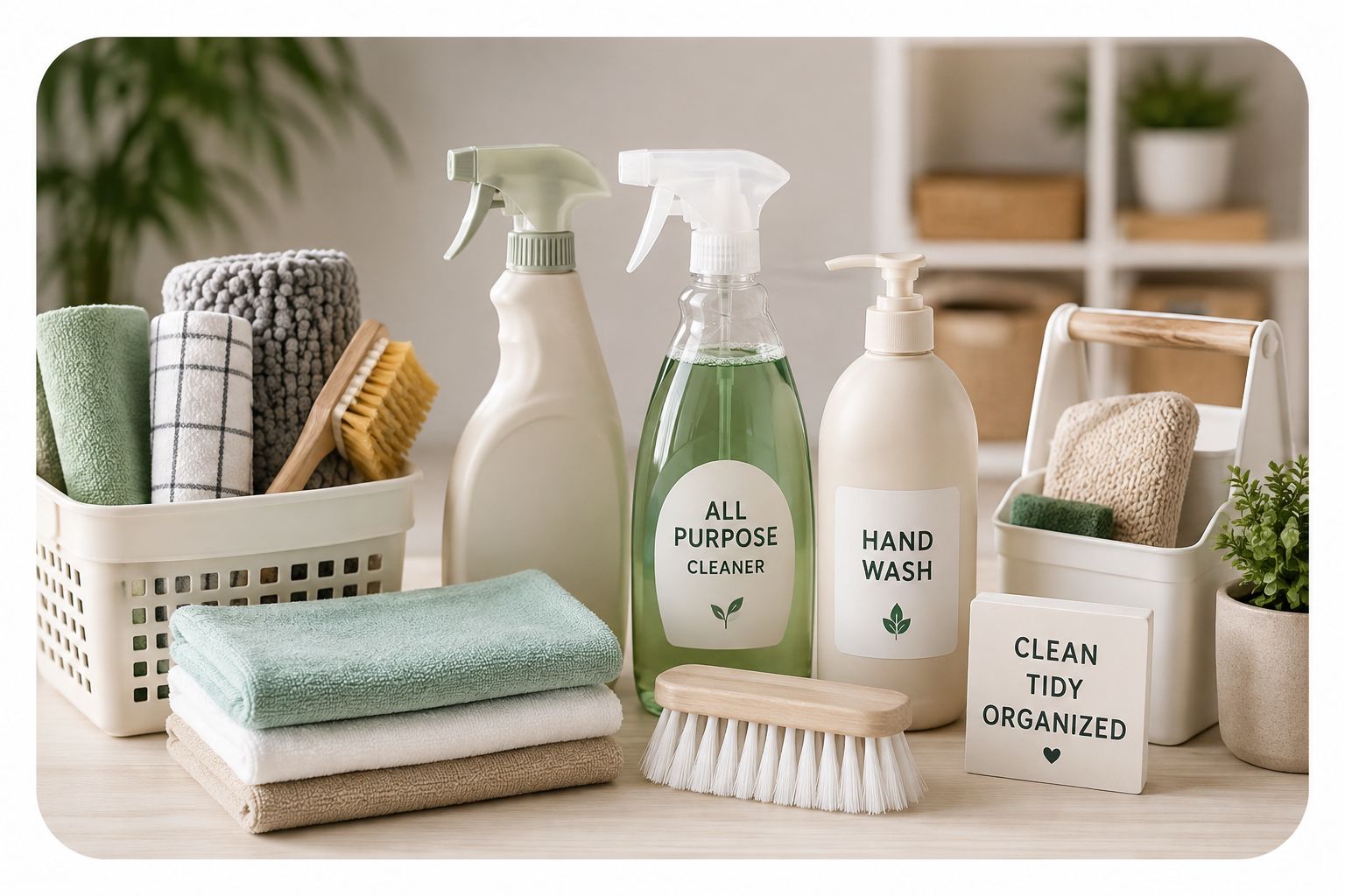 🧹 Cleaning & Organization
